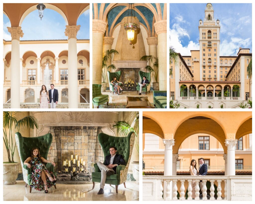 t The Biltmore Hotel in Coral Gable By Miami Wedding Photographer